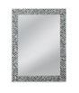 Bassett Black/White Henn Wall Mirror