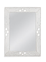 Bassett Weathered White Epsilon Wall Mirror