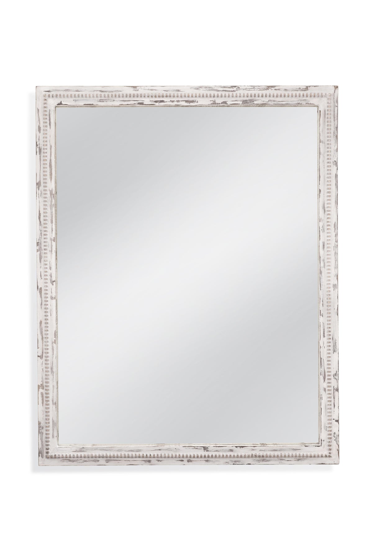 Bassett White Antique Tuolumene Wall Mirror