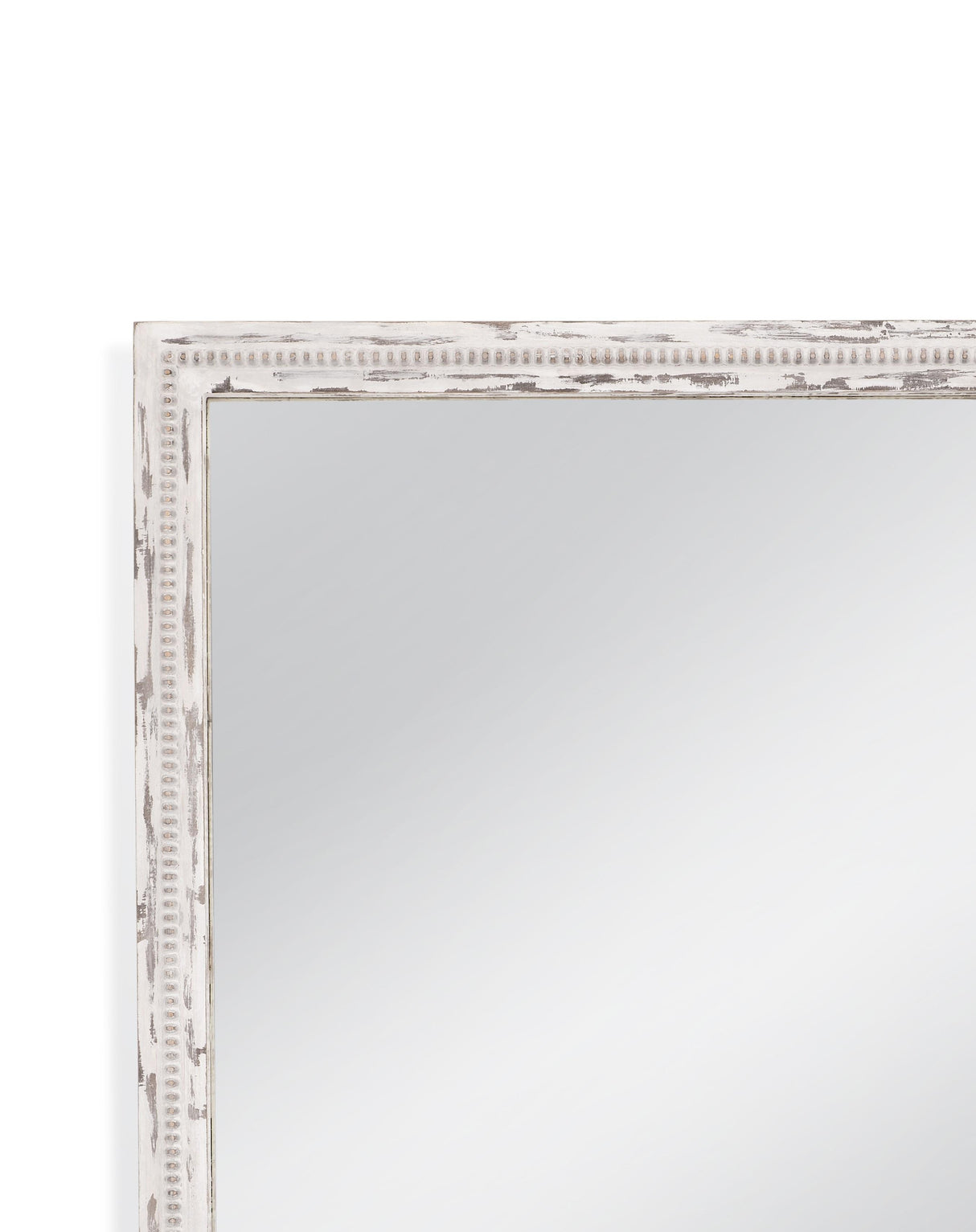 Bassett White Antique Tuolumene Wall Mirror