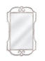 Bassett Weathered White wash Carthage Wall Mirror