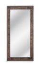 Bassett Weathered Gray Zip Floor Mirror