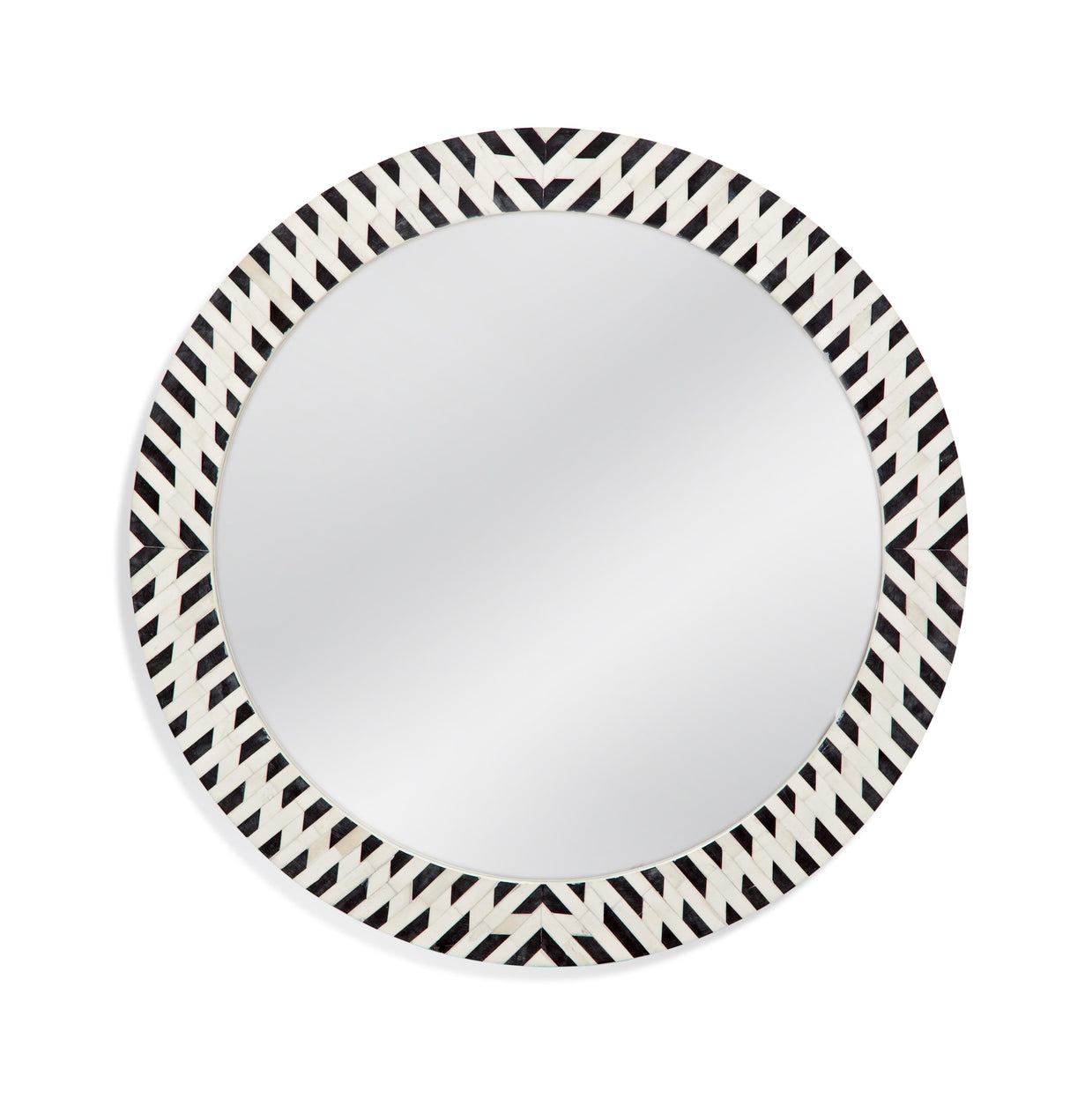 Bassett Blue/White Joey Wall Mirror