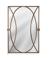 Bassett Bronze Lattice Wall Mirror