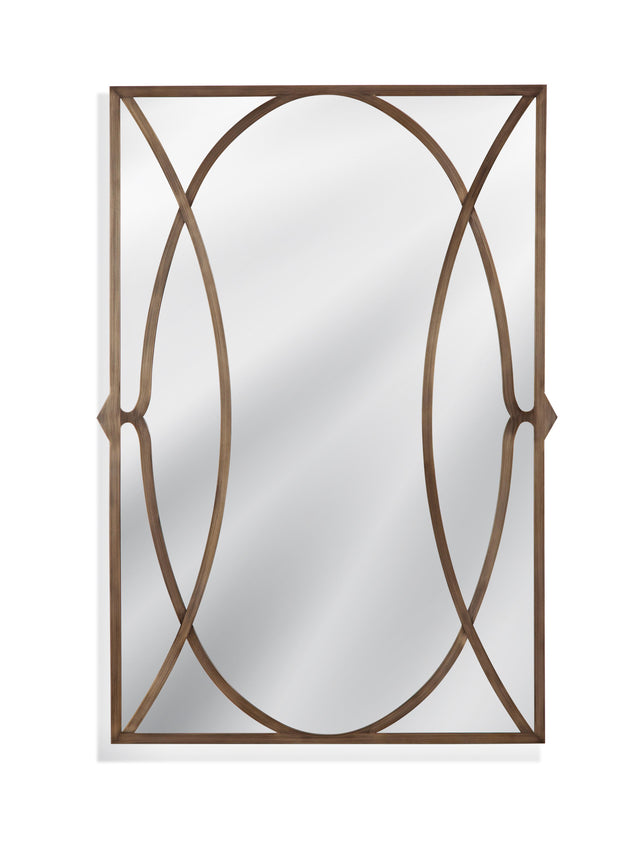 Bassett Bronze Lattice Wall Mirror