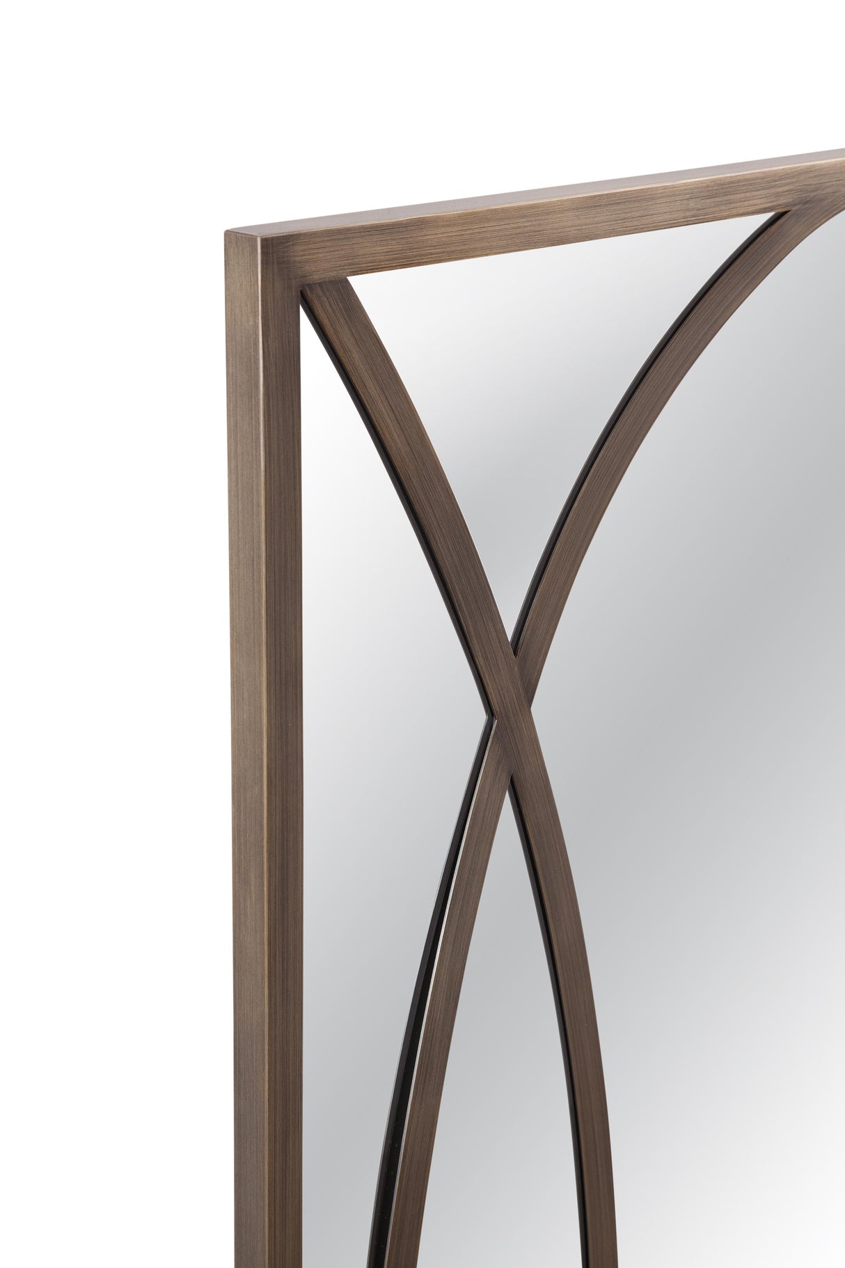 Bassett Bronze Lattice Wall Mirror