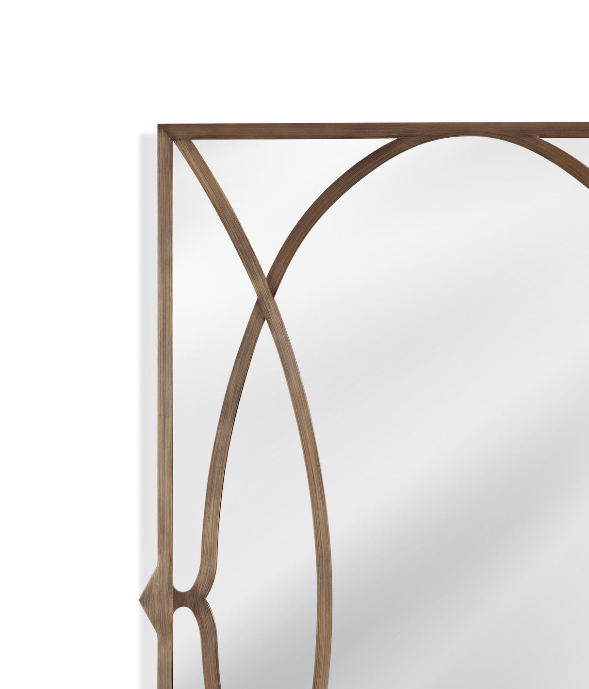 Bassett Bronze Lattice Wall Mirror