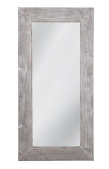 Bassett White-Washed Baker Floor Mirror