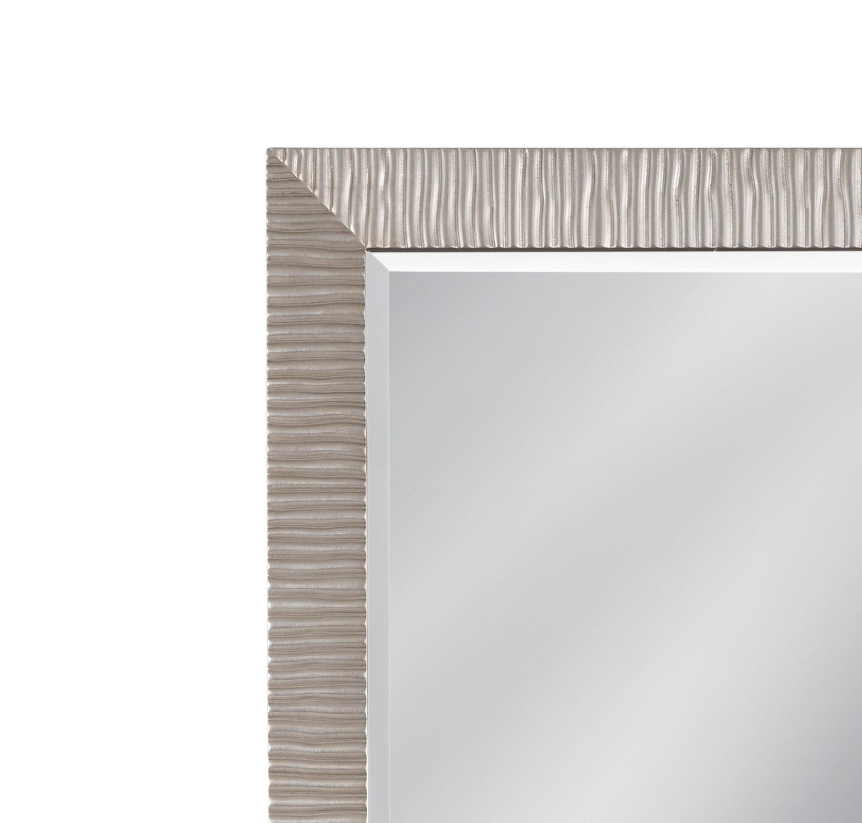 Bassett Antique Silver Leaf Saydona Wall Mirror