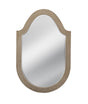 Bassett Antique Silver Leaf Shielded Wall Mirror