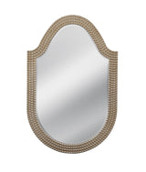 Bassett Antique Silver Leaf Shielded Wall Mirror