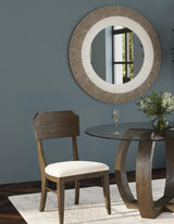 Bassett Gray Koree Wall Mirror