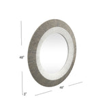 Bassett Gray Koree Wall Mirror