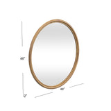 Bassett Brown Certa Wall Mirror