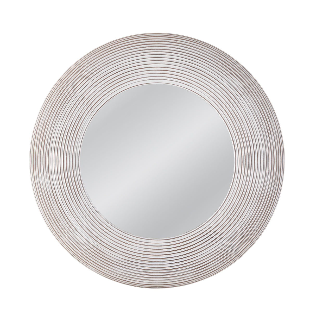 Bassett White Wash Spin Wall Mirror