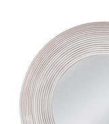 Bassett White Spin Wall Mirror