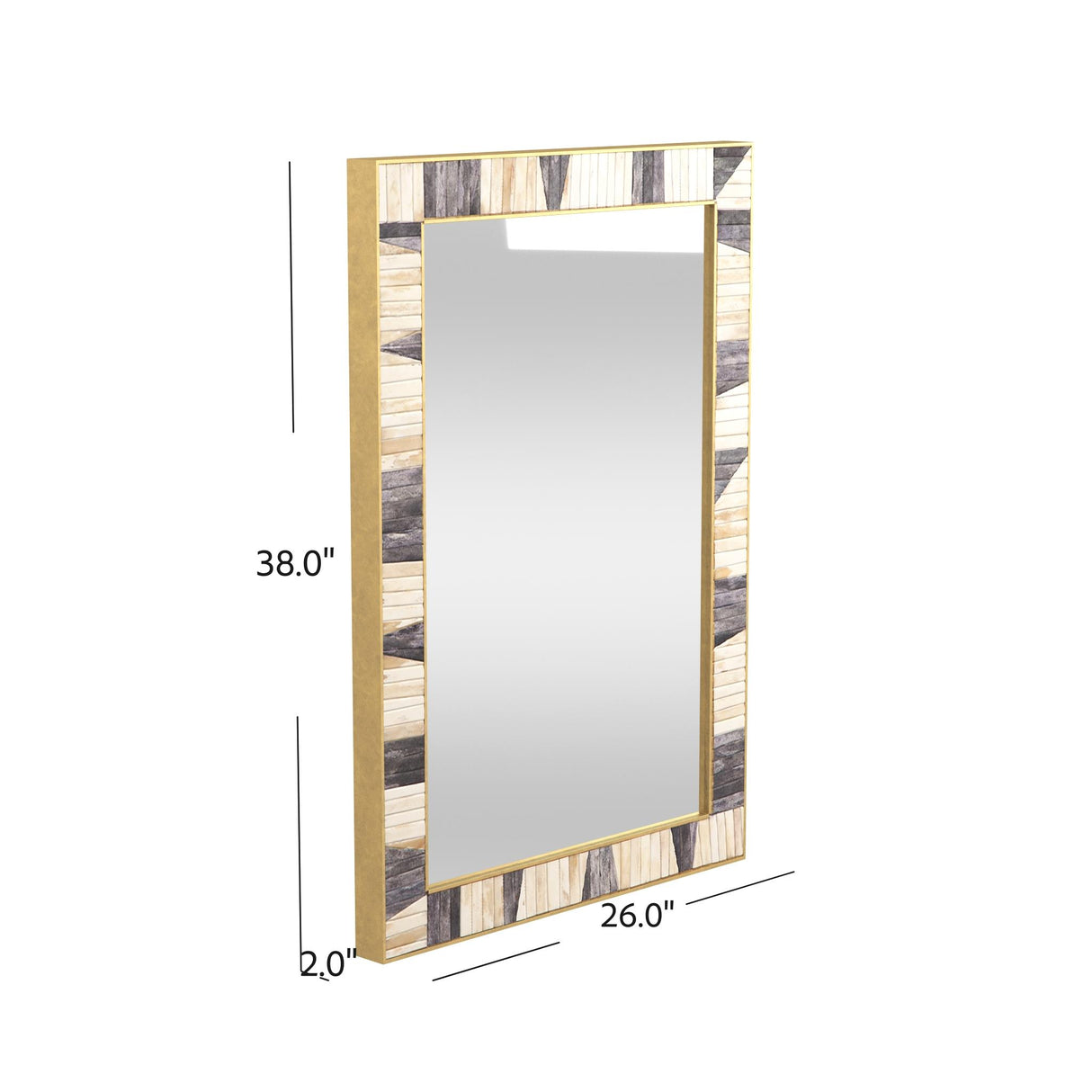 Bassett Gray Season Wall Mirror
