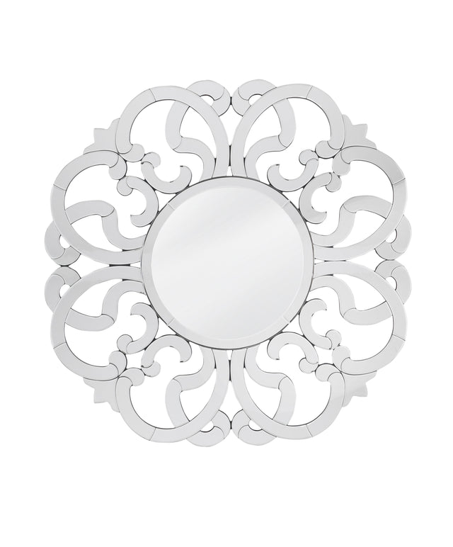 Bassett Clear Glass mirror Adventurine Wall Mirror
