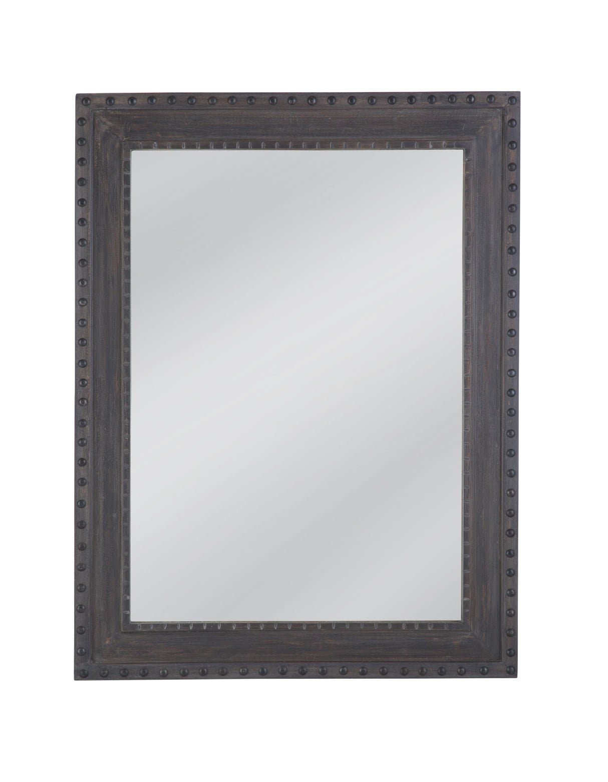 Bassett Dark Gray Shiva Wall Mirror
