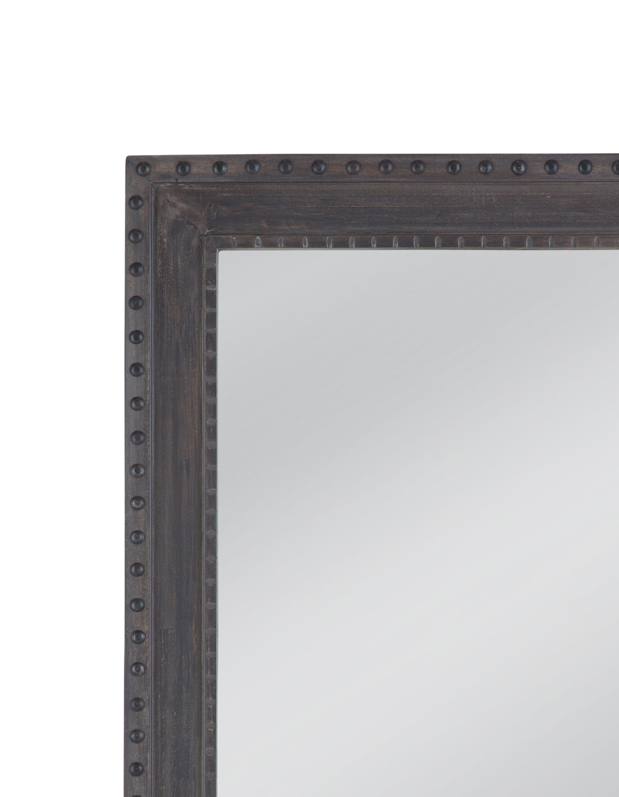 Bassett Dark Gray Shiva Wall Mirror