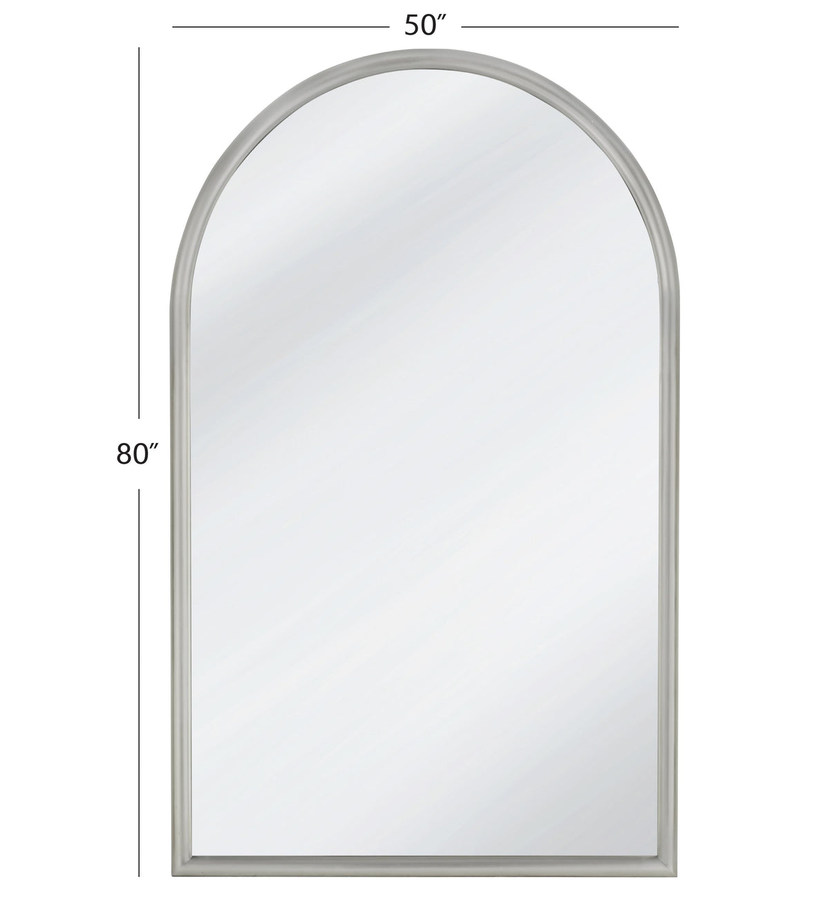 Bassett Silver Malia Floor Mirror