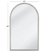 Bassett Silver Malia Floor Mirror