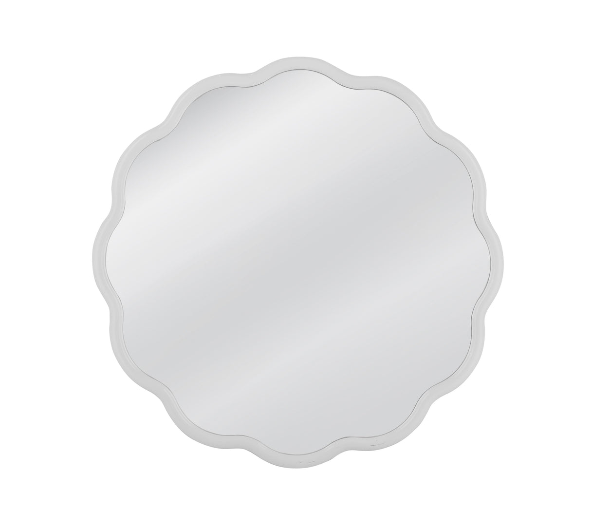 Bassett White Azalea Wall Mirror