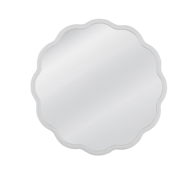 Bassett White Azalea Wall Mirror