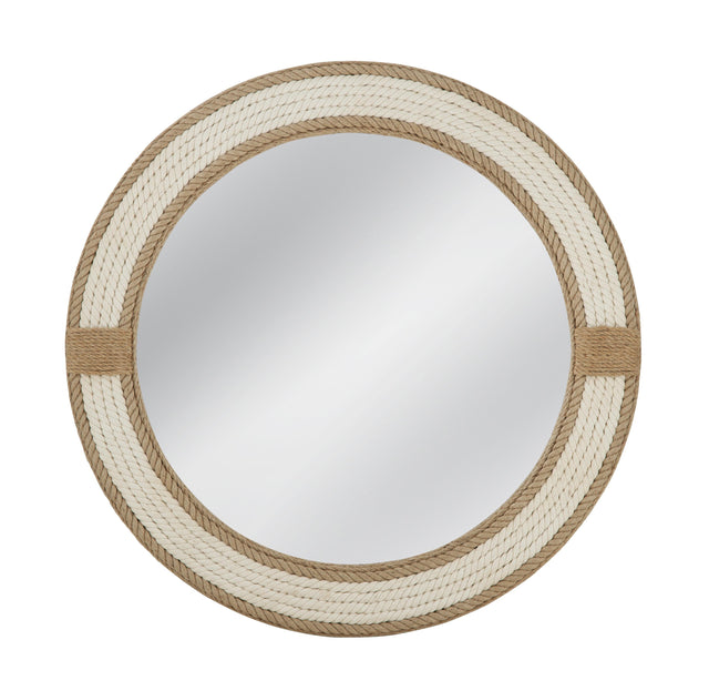 Bassett Natural White Apolline Wall Mirror