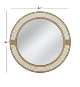 Bassett Natural White Apolline Wall Mirror