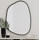 Bassett Black Karaniya Wall Mirror