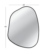 Bassett Black Karaniya Wall Mirror