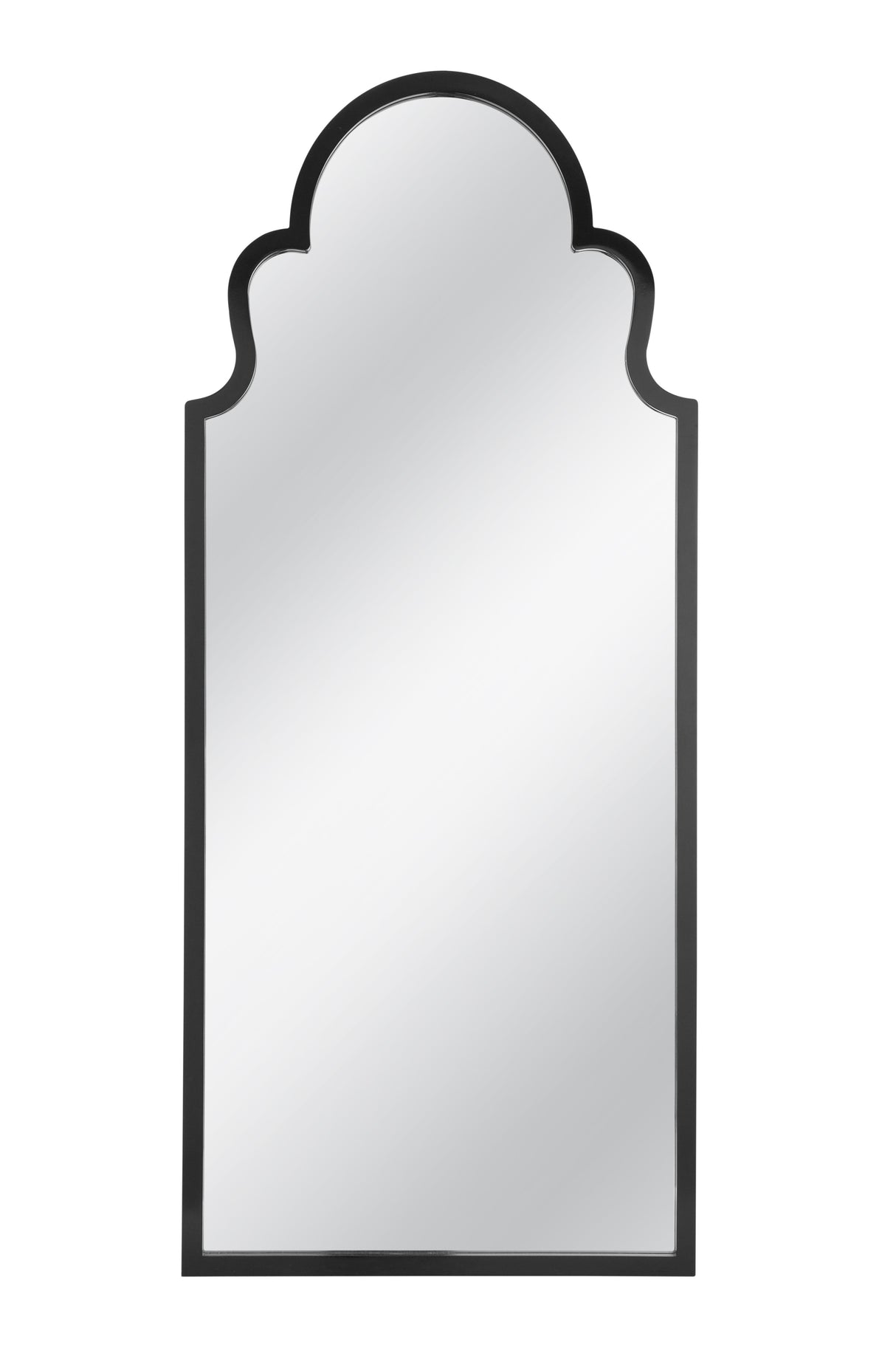 Bassett Black Van Floor Mirror