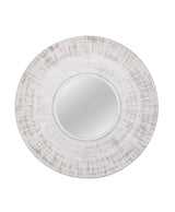 Bassett Distressed White Ocean Isle Wall Mirror