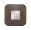 Bassett Walnut Brown Zamba Wall Mirror