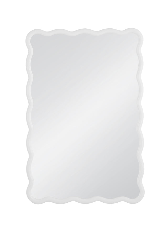 Bassett White Bryony Rectangular Wall Mirror