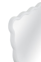 Bassett White Bryony Rectangular Wall Mirror