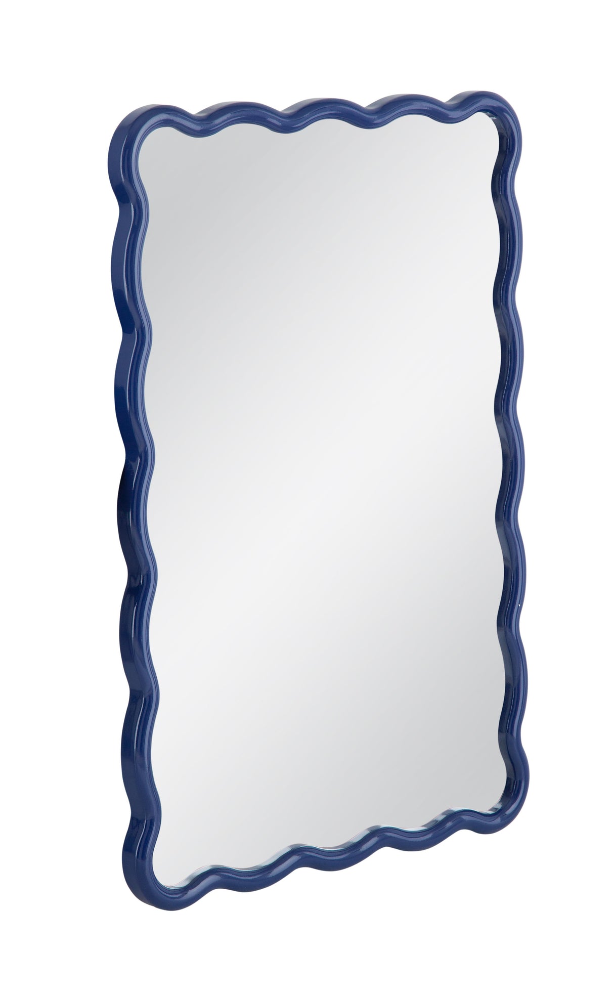 Bassett Blue Camellia Rectangular Wall Mirror