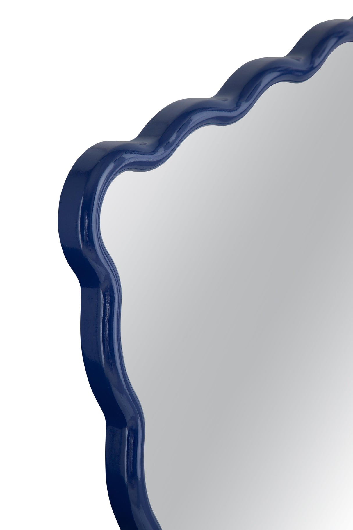 Bassett Blue Camellia Rectangular Wall Mirror