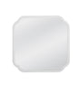 Bassett White Clover Square Wall Mirror