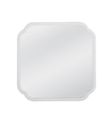 Bassett White Clover Square Wall Mirror