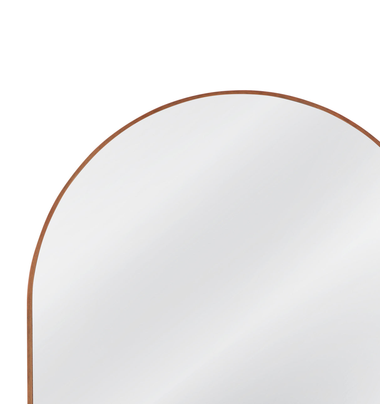 Bassett Brown Hazel Arched Mantel Mirror