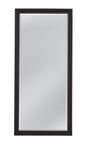 Bassett Distressed Black Mattern Floor Mirror