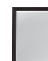 Bassett Distressed Black Mattern Floor Mirror