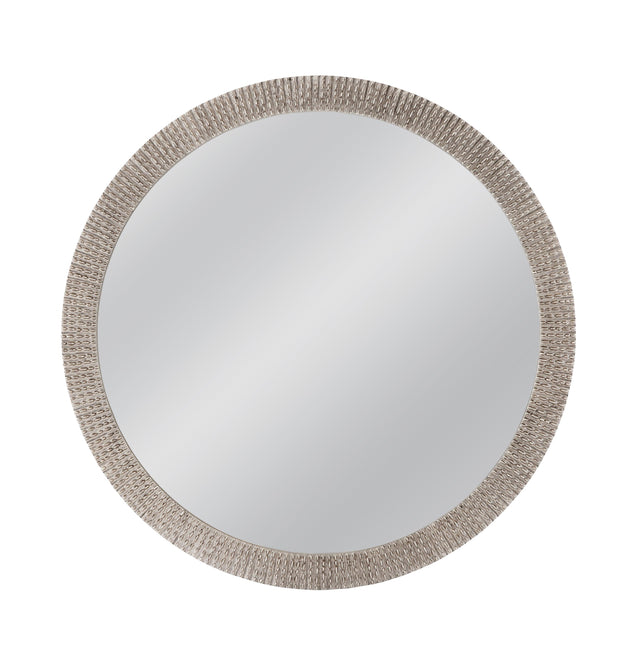 Bassett Ant Silver Leaf Beatrice Wall Mirror