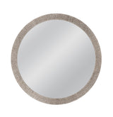 Bassett Ant Silver Leaf Beatrice Wall Mirror