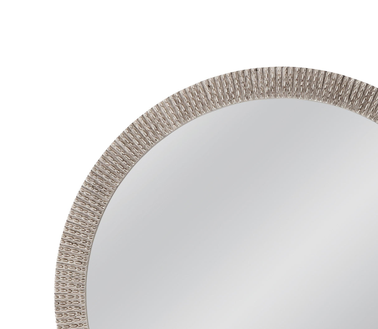 Bassett Ant Silver Leaf Beatrice Wall Mirror