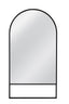 Bassett Black Kai Floor Mirror