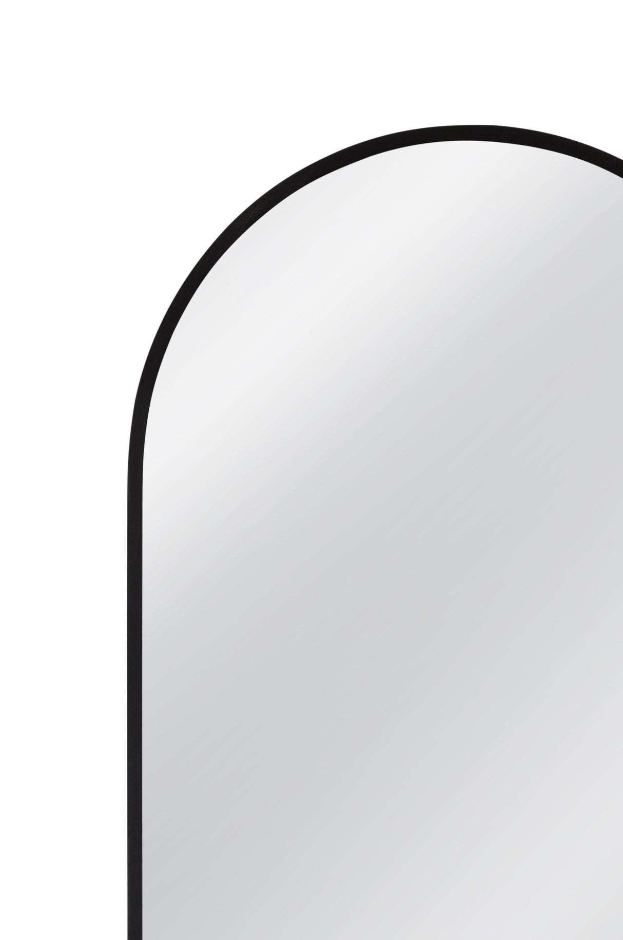 Bassett Black Kai Floor Mirror
