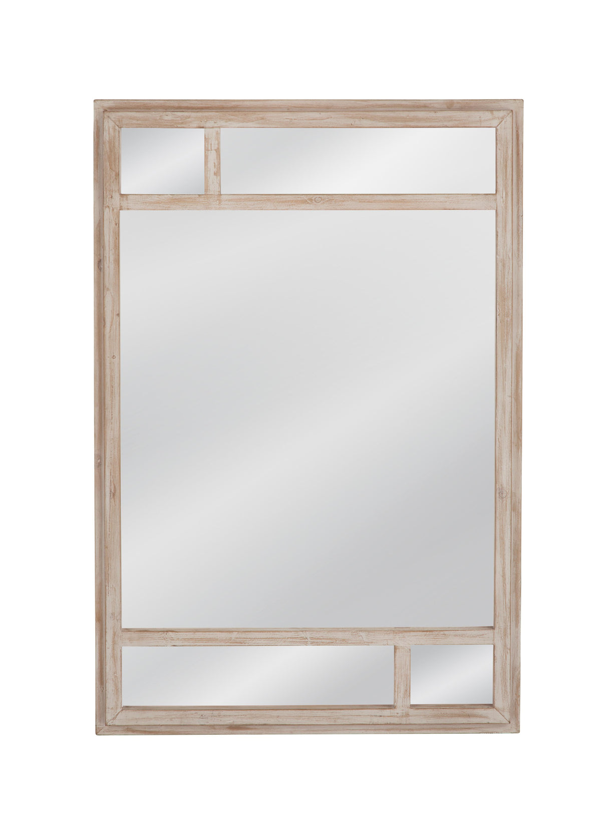 Bassett White Wash Loudon Wall Mirror